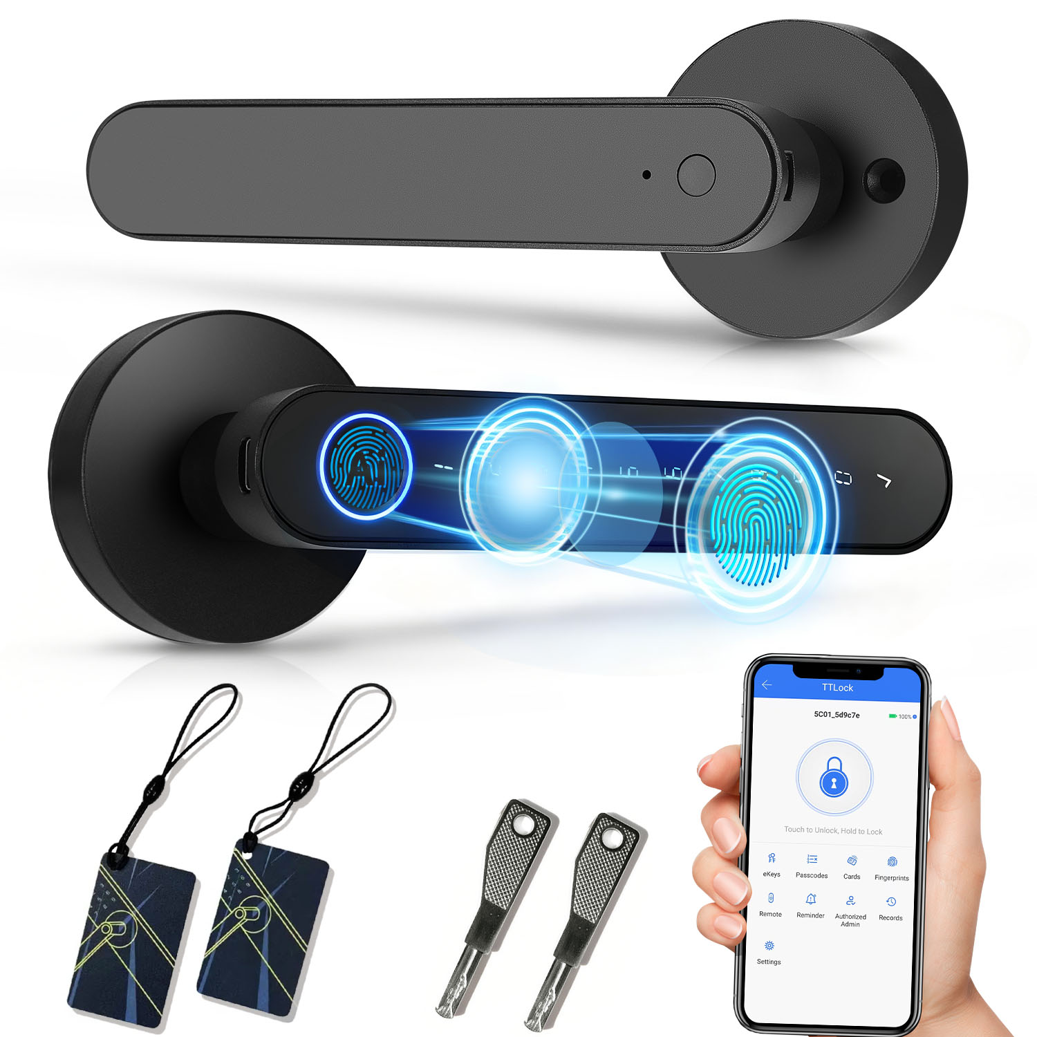 TTlock App Fingerprint Smart L - Unique Electronics Gadgets 评论和价格