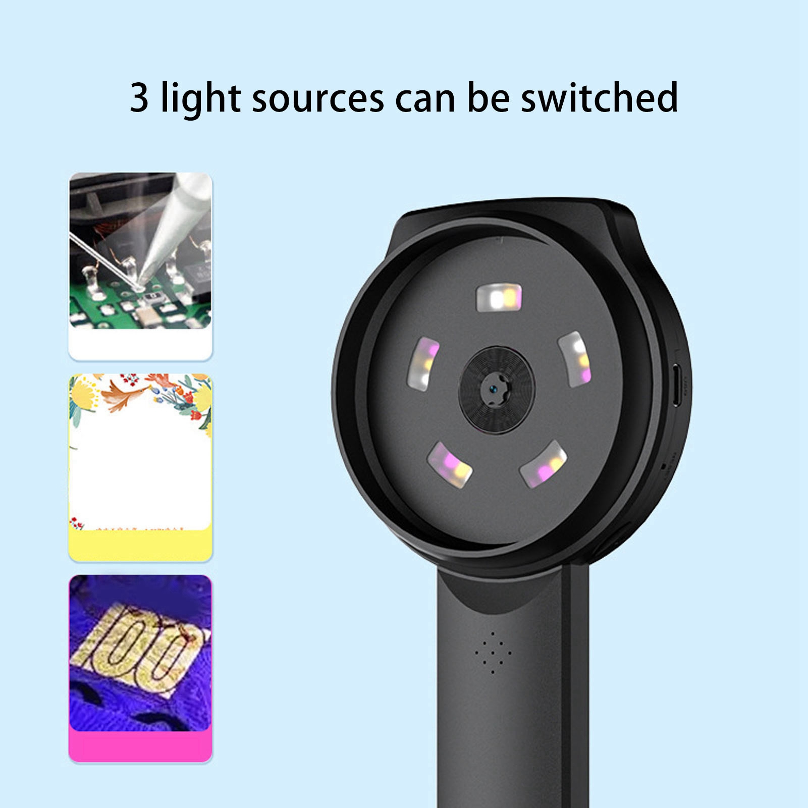 1000X Magnifying Glass Handhel - Digital Magnifier Reading 评论和价格