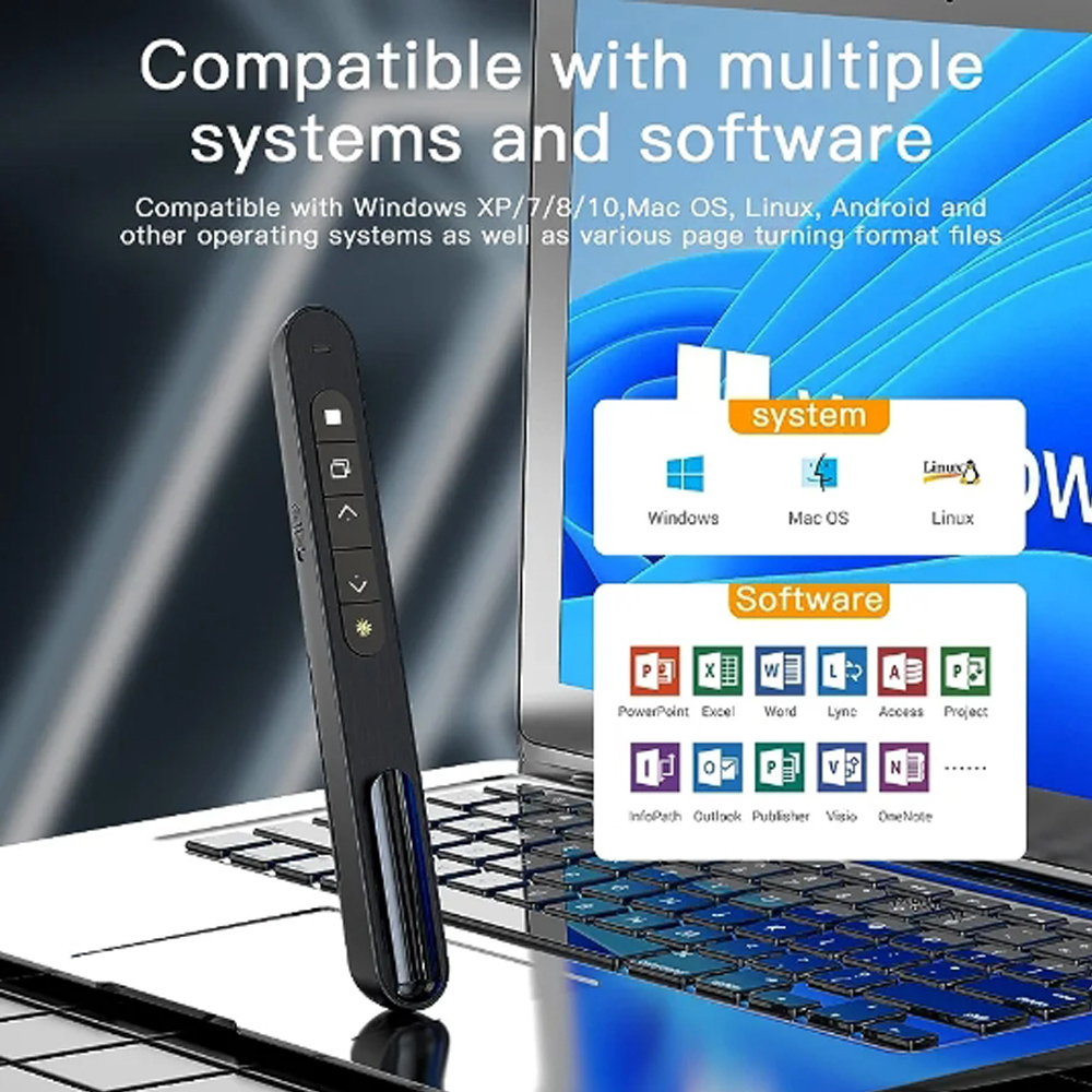 Wireless Presenter Red Laser P - Laser Pointer Presenter 评论和价格