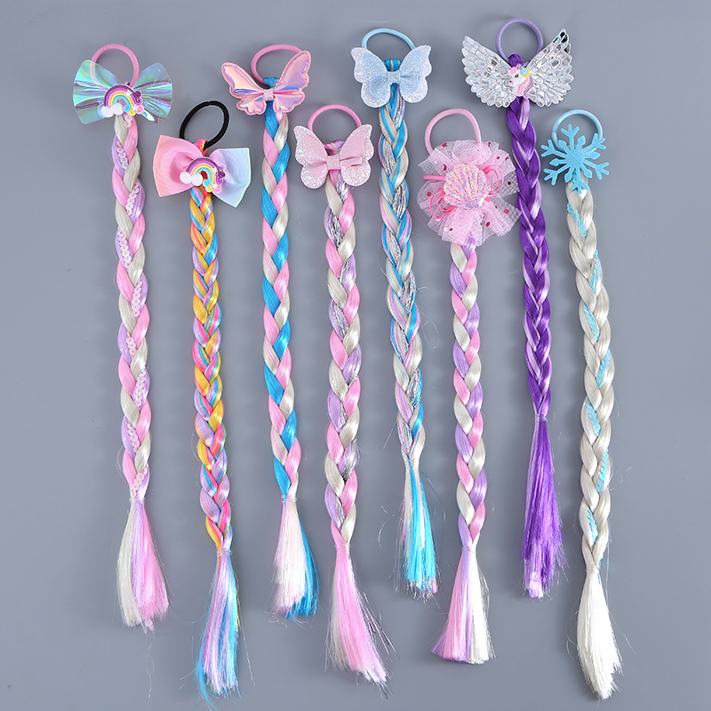 Littler Girls Long Braid Hair  - Elsa Gadget 评论和价格