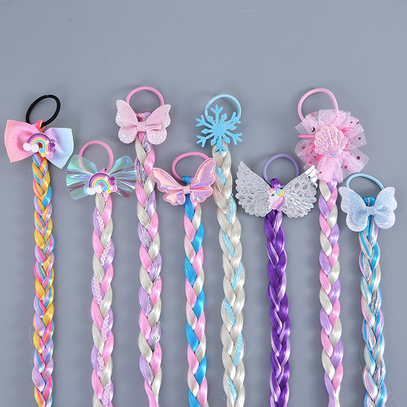 Littler Girls Long Braid Hair  - Elsa Gadget 评论和价格