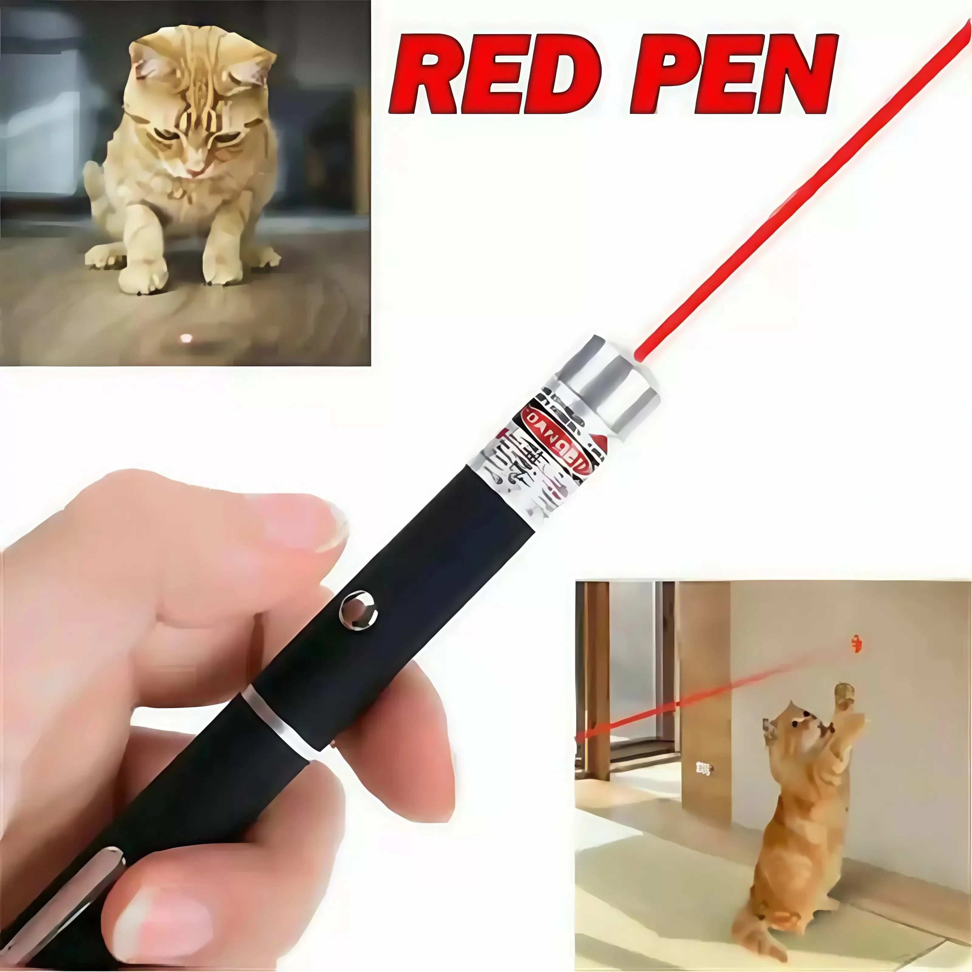 Red Laser Pointer Pen - Long R - Laser Pointer Presenter 评论和价格