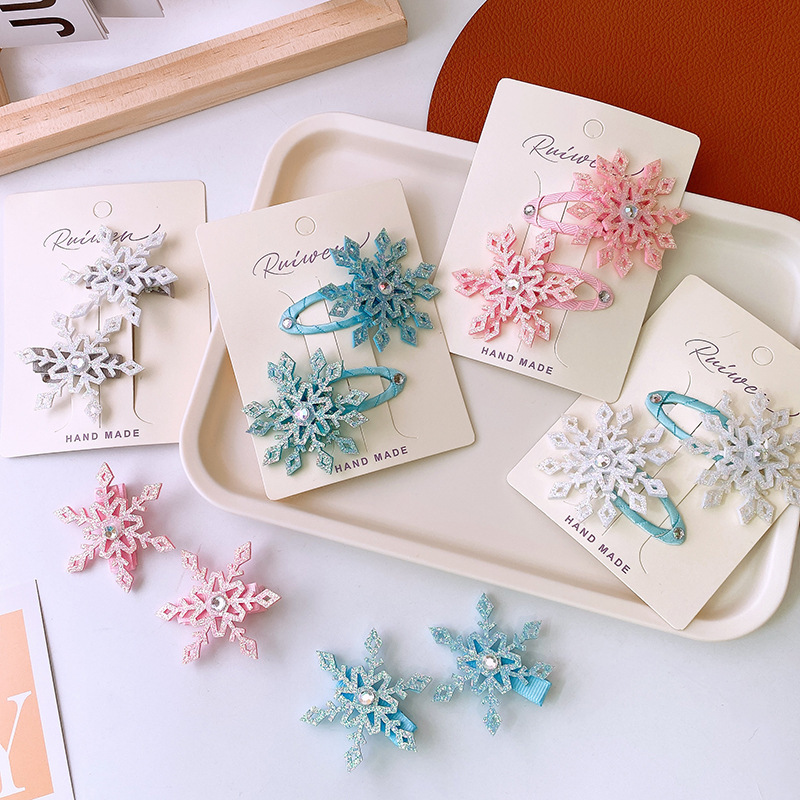 2pcs Winter new Frozen snowfla - Elsa Gadget 评论和价格