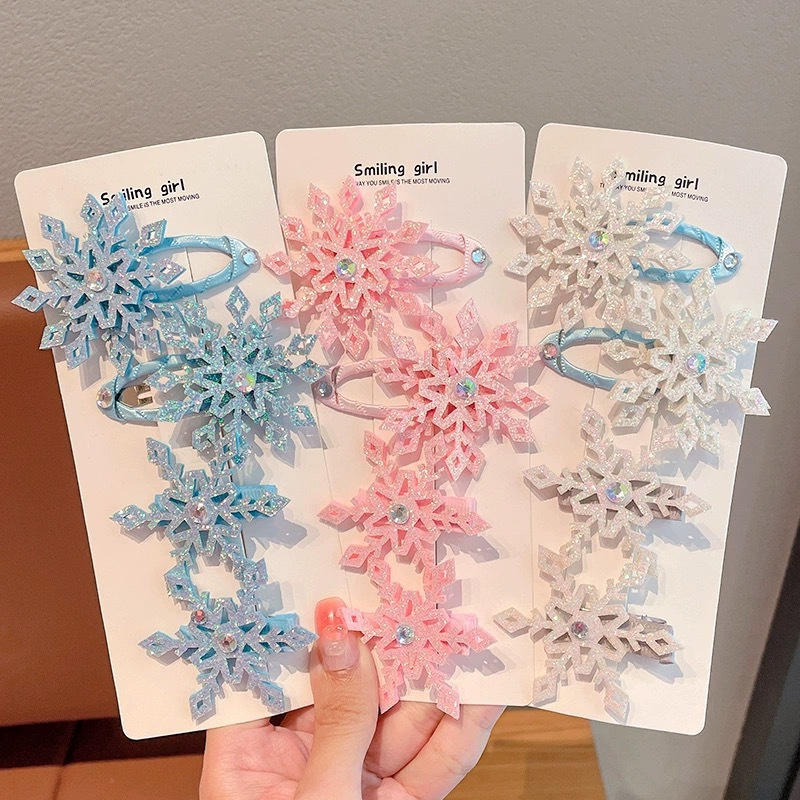 2pcs Winter new Frozen snowfla - Elsa Gadget 评论和价格