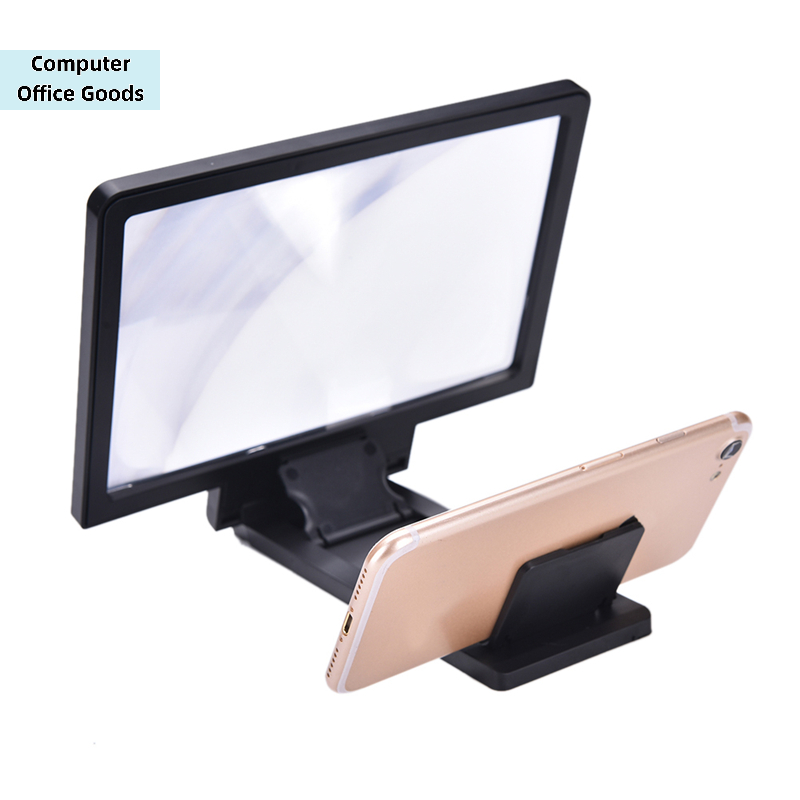 【Mobile Phone 3D Screen HD Vid - Digital Magnifier Reading 评论和价格