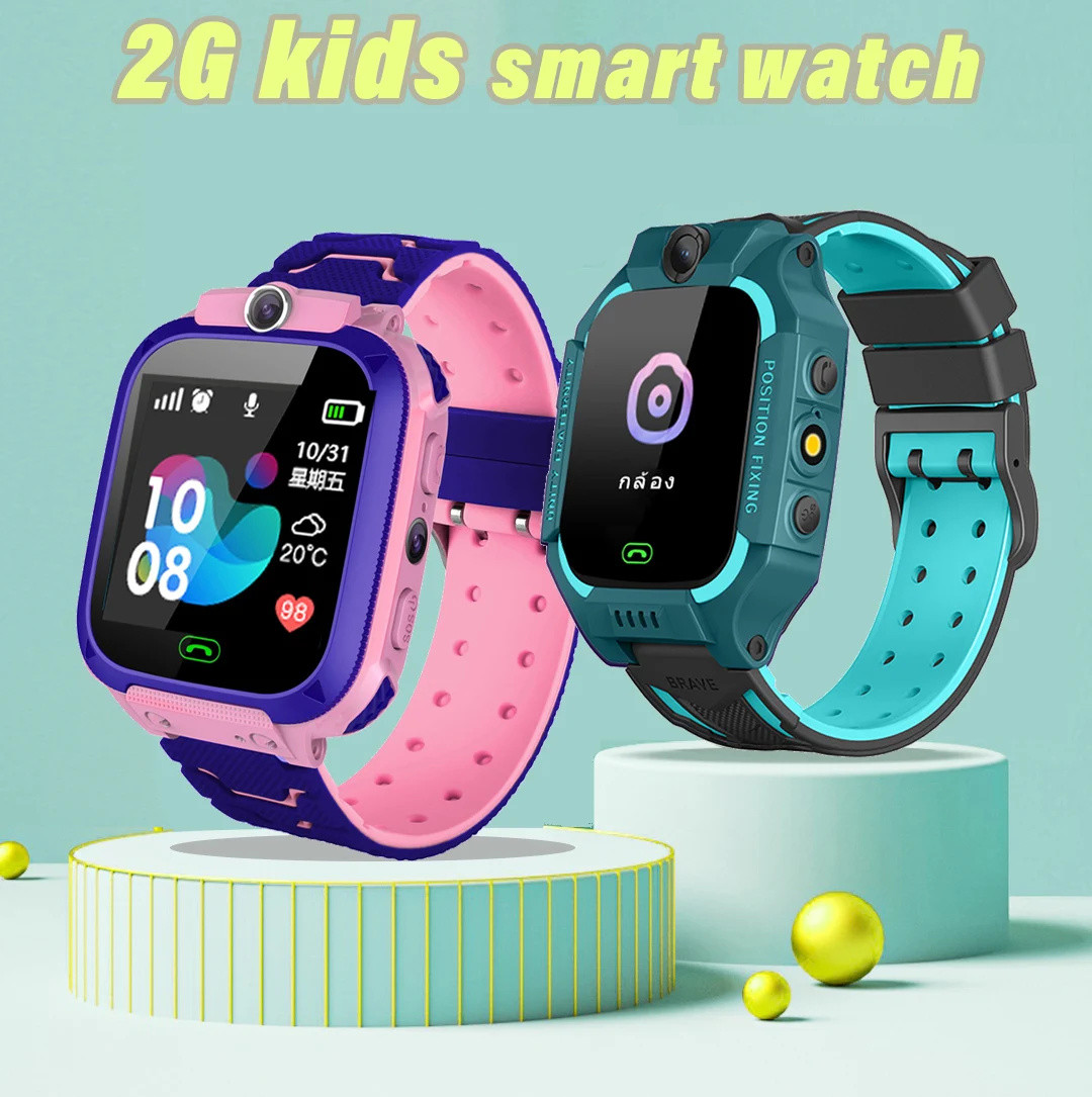 Q12 Kids Smart Watch 2G SOS Ca - Smart Watch Kids 评论和价格
