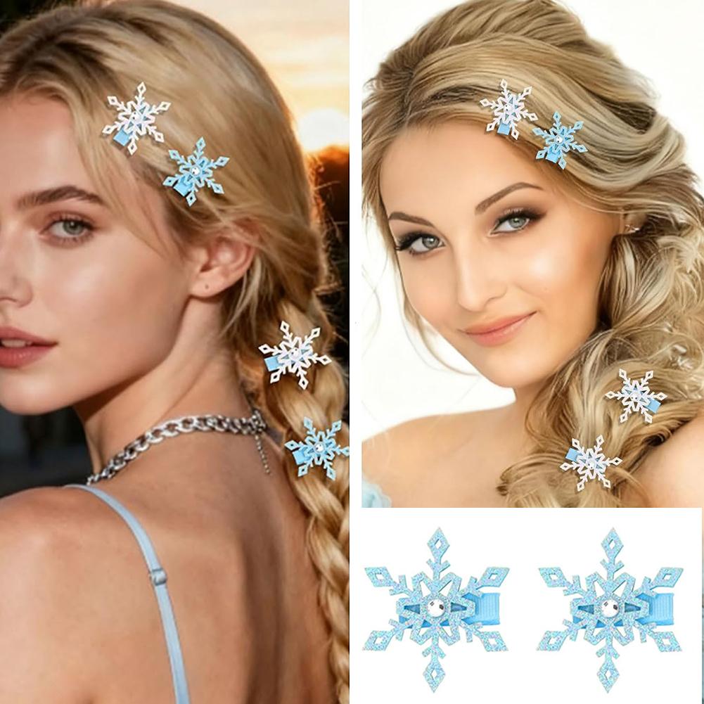 2pcs Children's Hairpin Shinin - Elsa Gadget 评论和价格