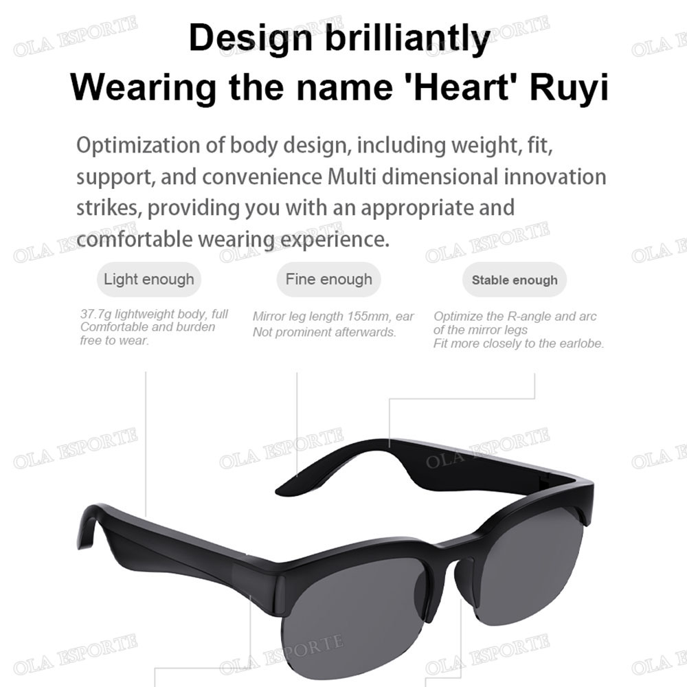 Smart Bluetooth V5.3 Sunglasse - Smart Glasses Ar 评论和价格