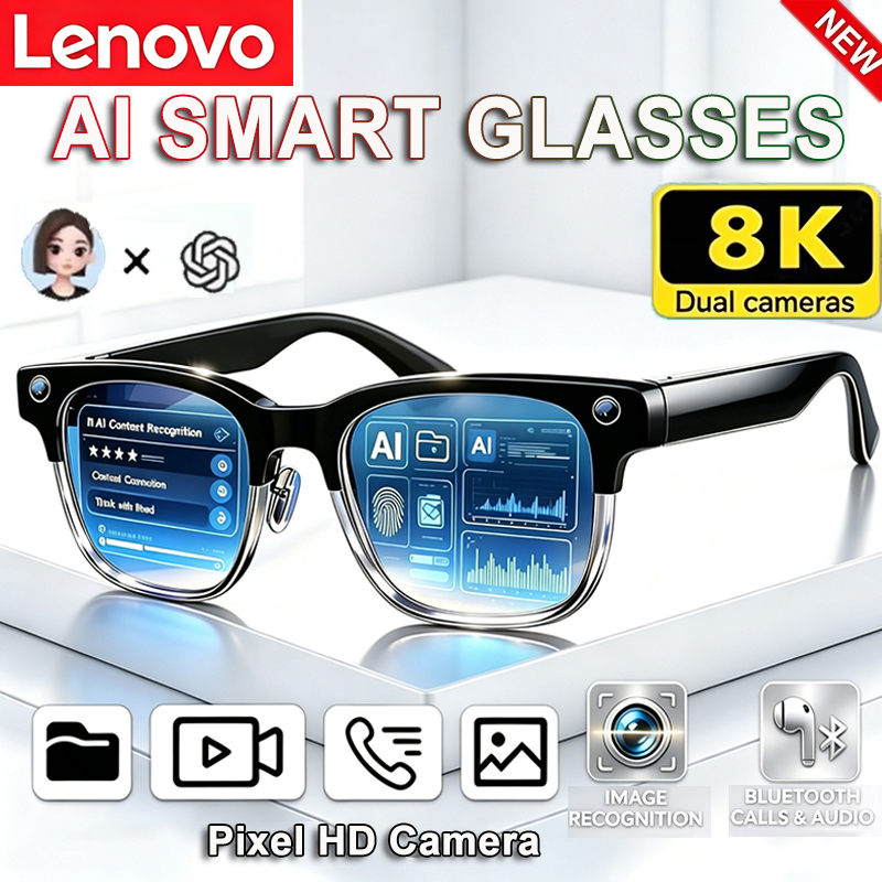 Lenovo 8K HD AI Smart Glasses  - Smart Glasses Ar 评论和价格