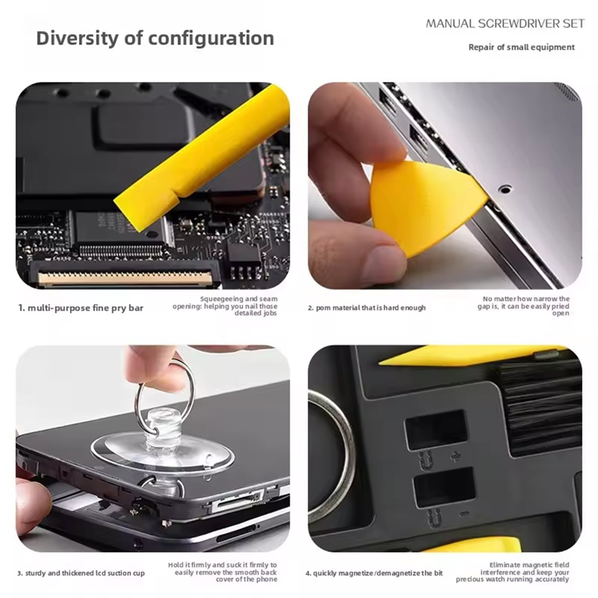 58-in-1 Precise Screwdriver Se - Electronics Repair Gadgets 评论和价格