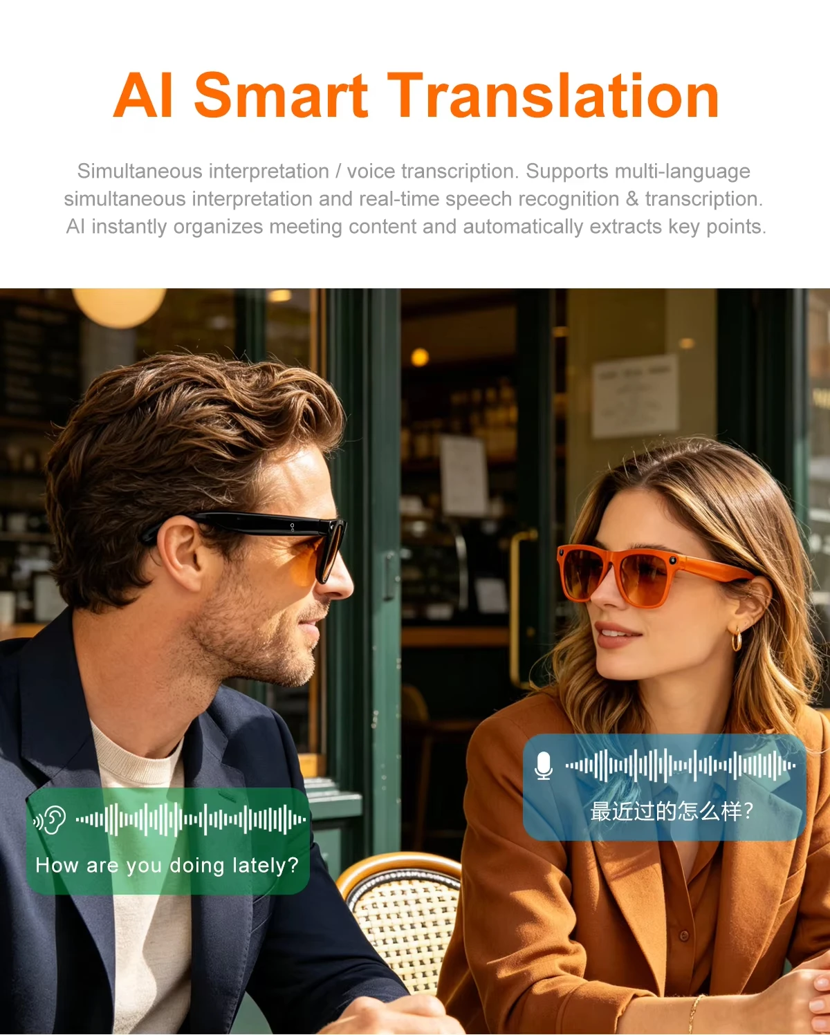 Lenovo Smart Camera Glasses HD - Smart Glasses Ar 评论和价格