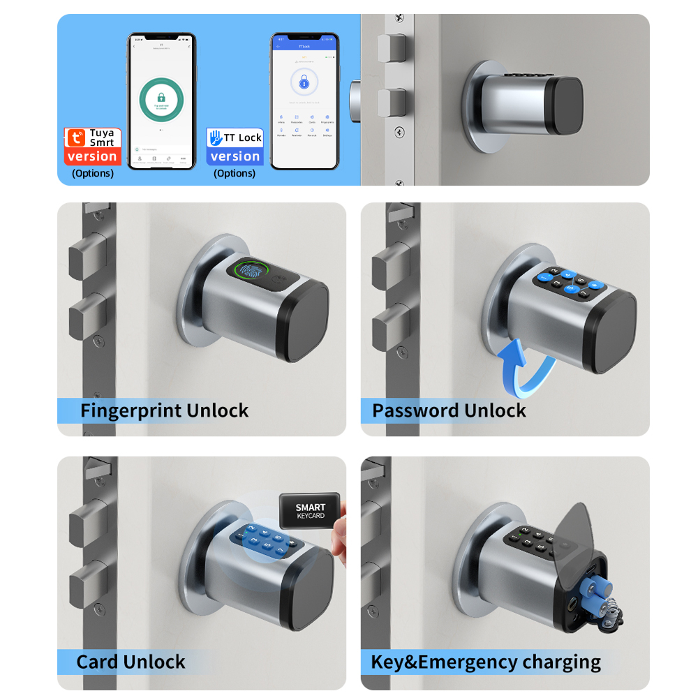 RAYKUBE V1 Tuya BLE TT Lock Sm - Unique Electronics Gadgets 评论和价格