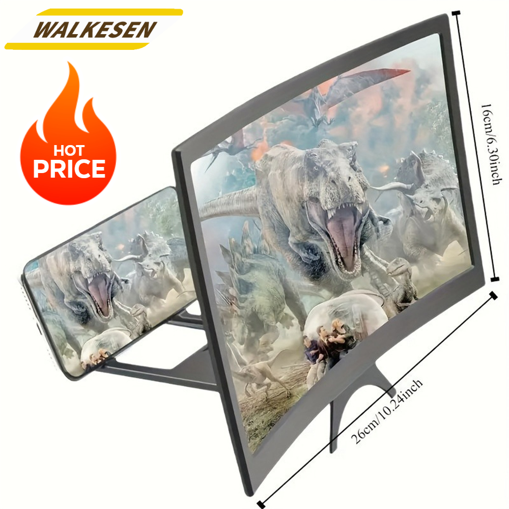 New 3D HD Magnifier 12 Inch La - Digital Magnifier Reading 评论和价格