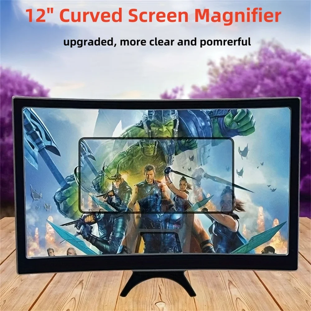 New 3D HD Magnifier 12 Inch La - Digital Magnifier Reading 评论和价格