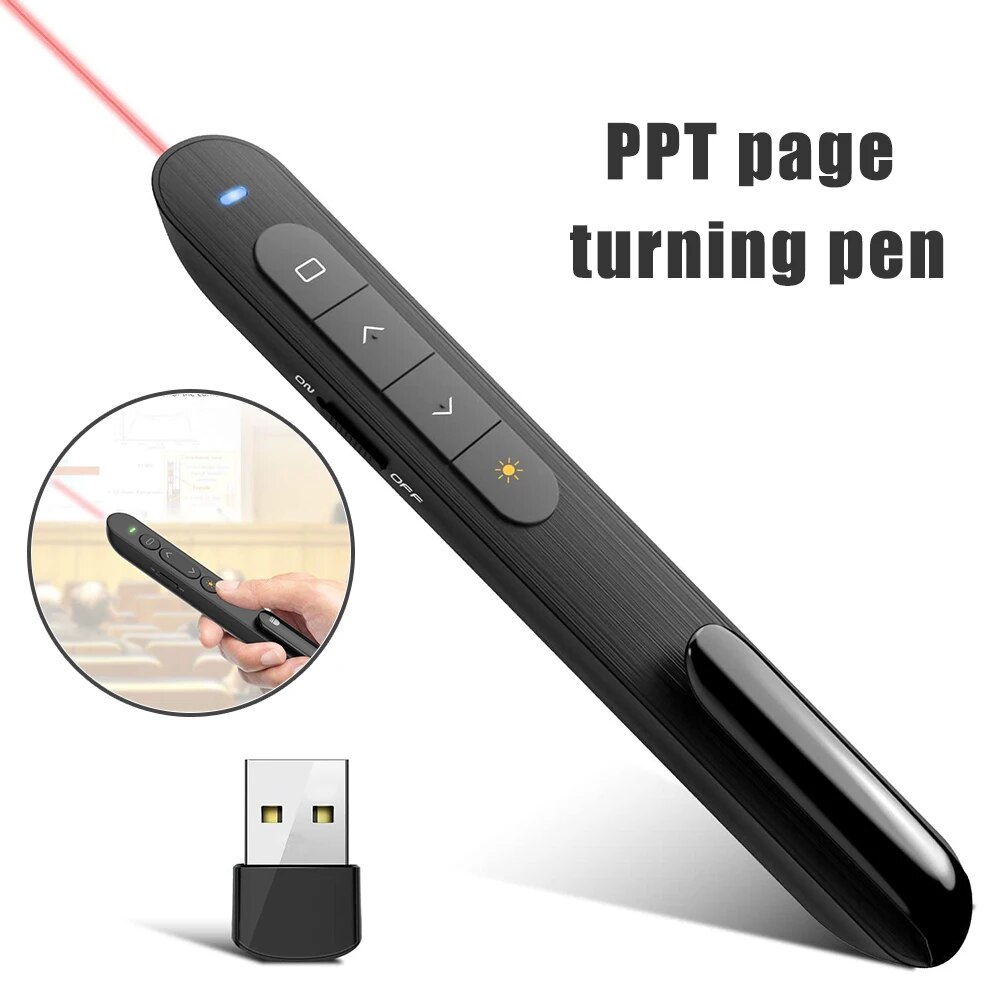 Remote Control Multifunctional - Laser Pointer Presenter 评论和价格