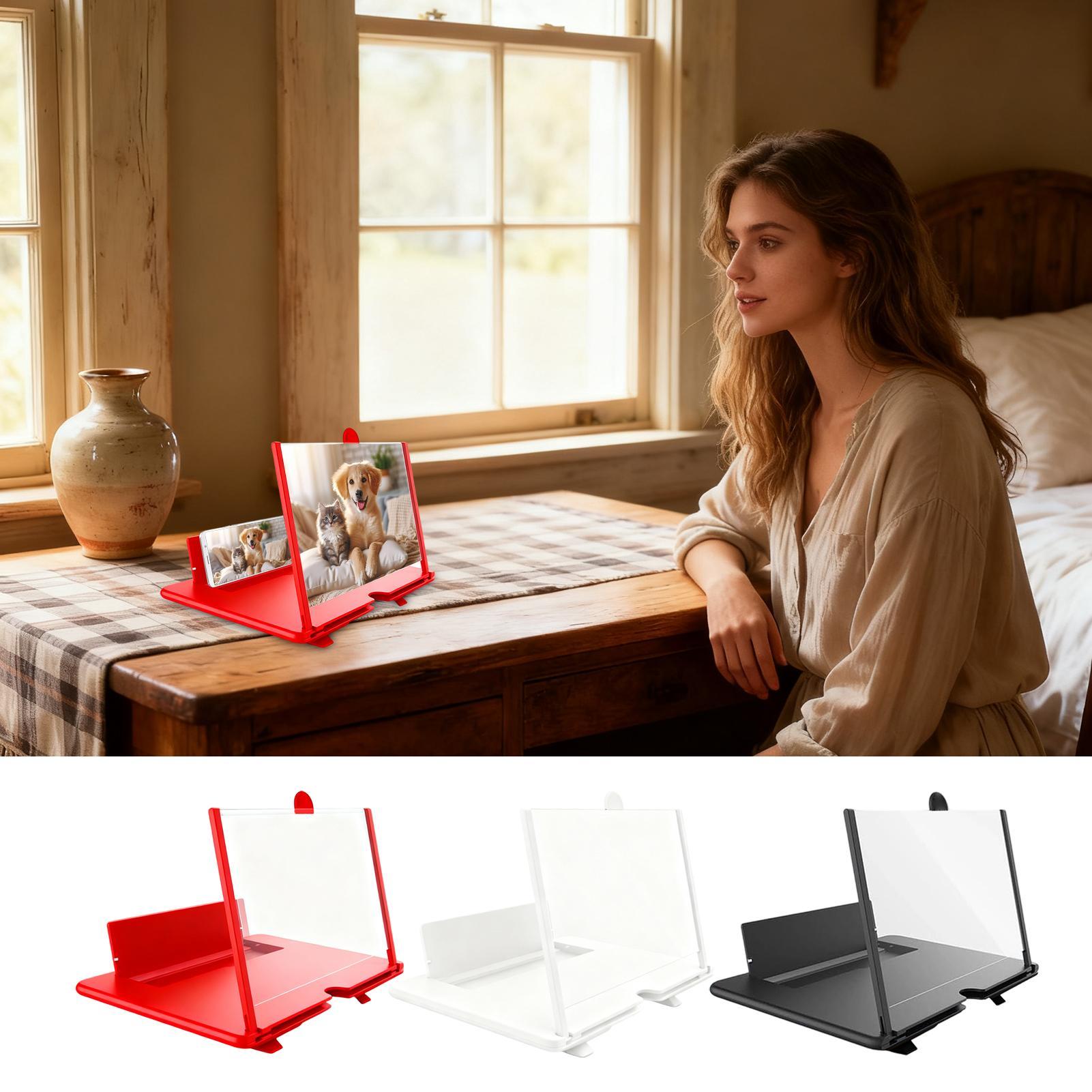3D HD Phone Screen Amplifier F - Digital Magnifier Reading 评论和价格