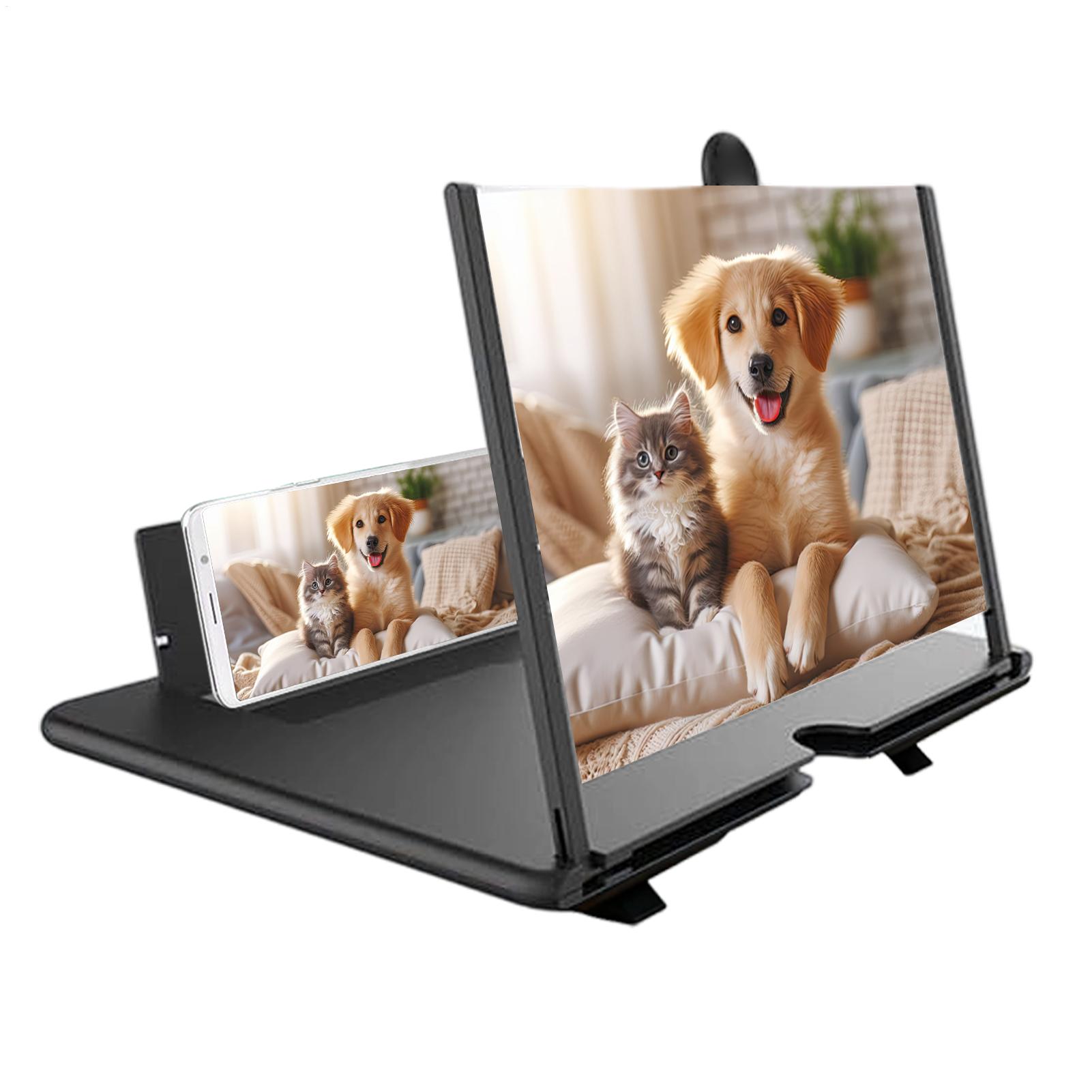 3D HD Phone Screen Amplifier F - Digital Magnifier Reading 评论和价格