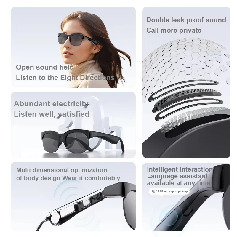 Lenovo AI Smart Glasses 1800W  - Smart Glasses Ar 评论和价格