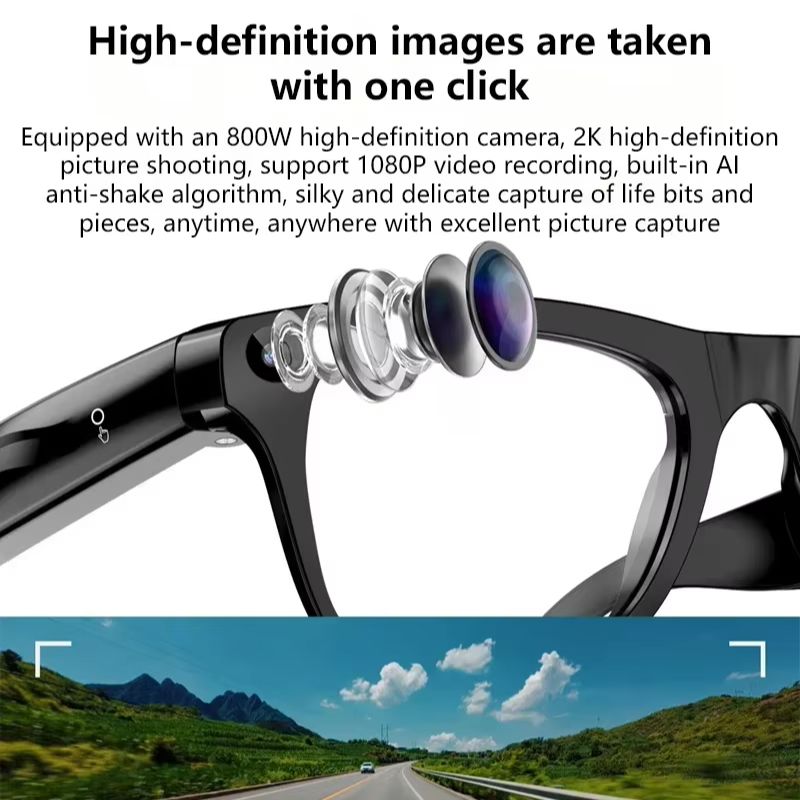 Lenovo Smart AI Glasses 800W H - Smart Glasses Ar 评论和价格