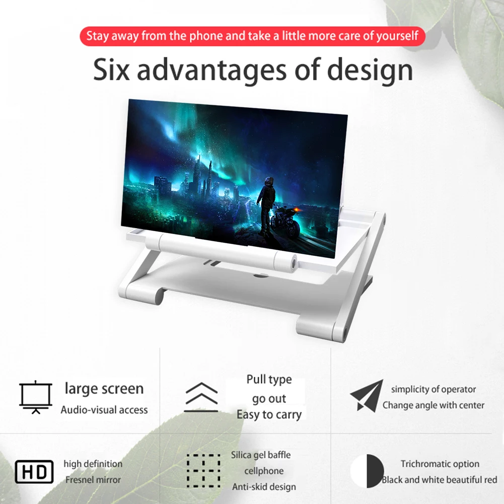 14'' 3D HD Cell Phone Screen A - Digital Magnifier Reading 评论和价格
