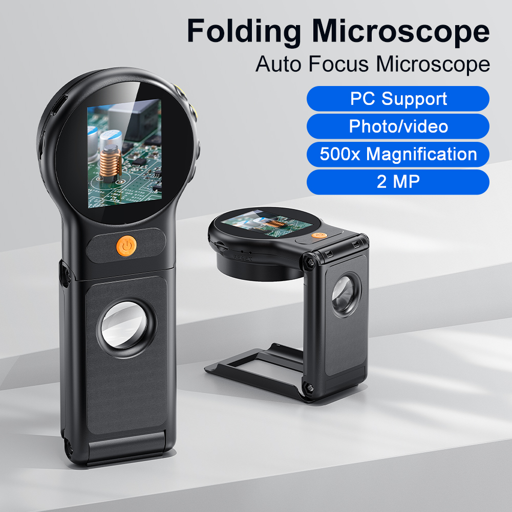 Autofocus 500X Digital Microsc - Digital Magnifier Reading 评论和价格