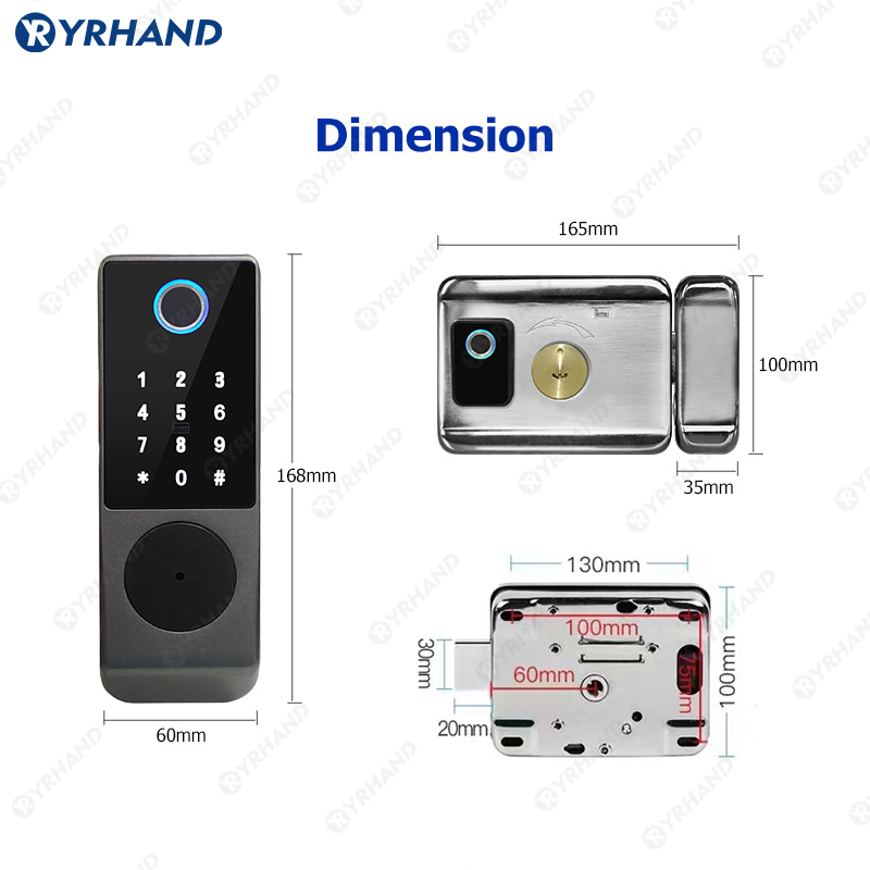 Tuya Smart lock Waterproof Wif - Unique Electronics Gadgets 评论和价格