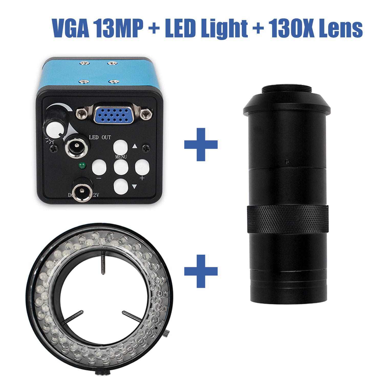 13MP VGA Video Microscope Came - Digital Magnifier Reading 评论和价格