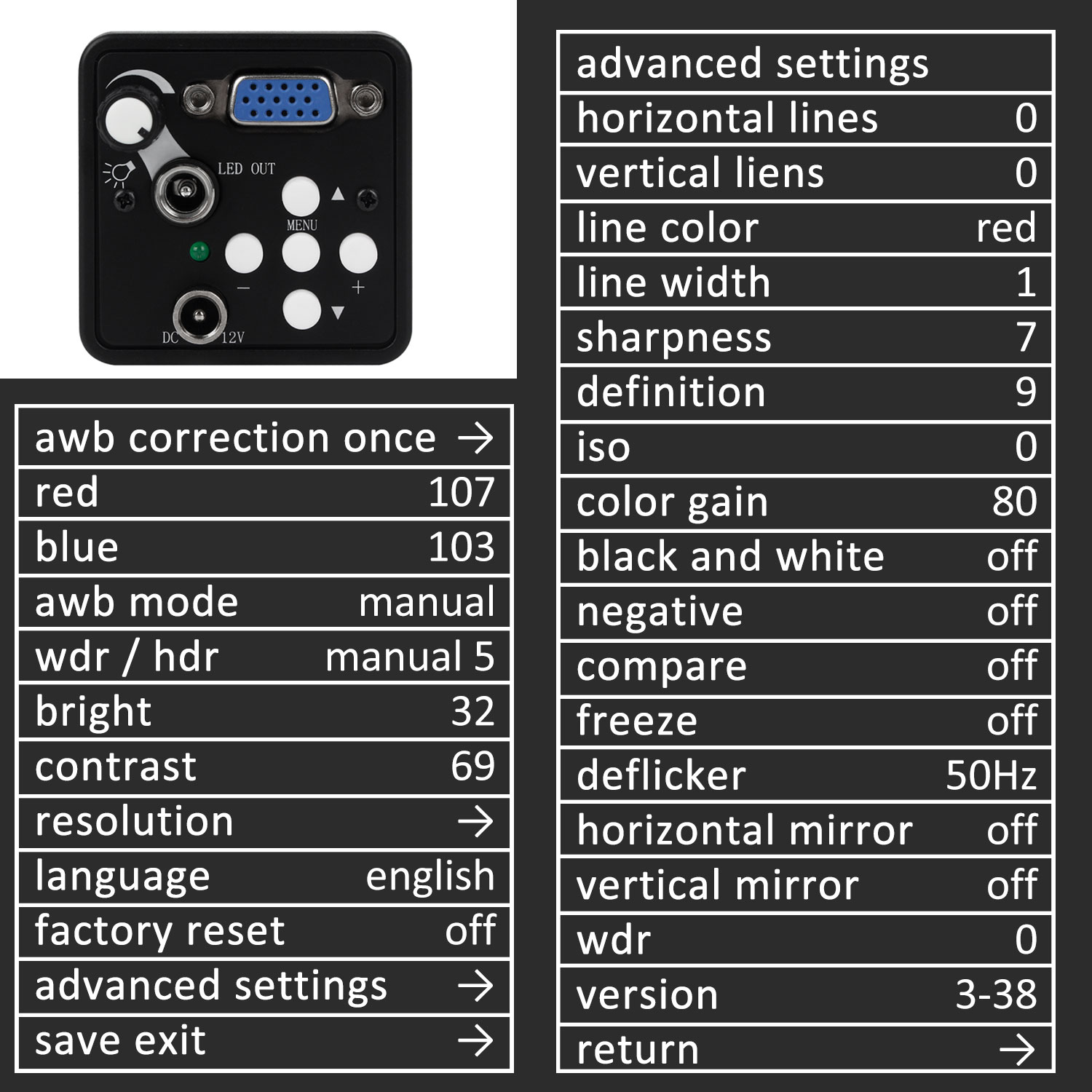 13MP VGA Video Microscope Came - Digital Magnifier Reading 评论和价格