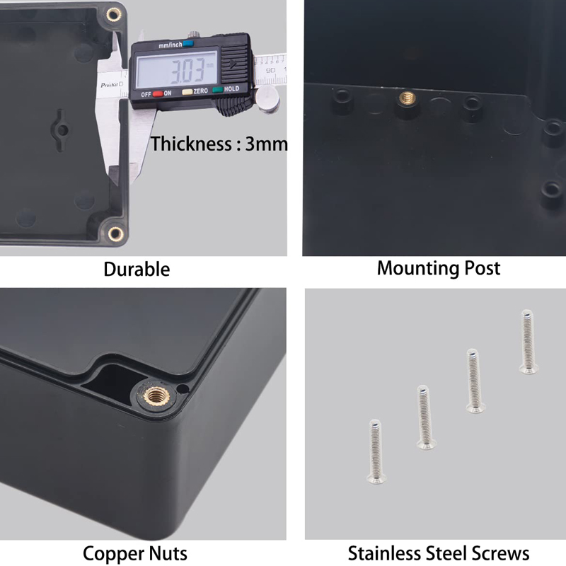 Waterproof Junction Box ABS Pl - Unique Electronics Gadgets 评论和价格